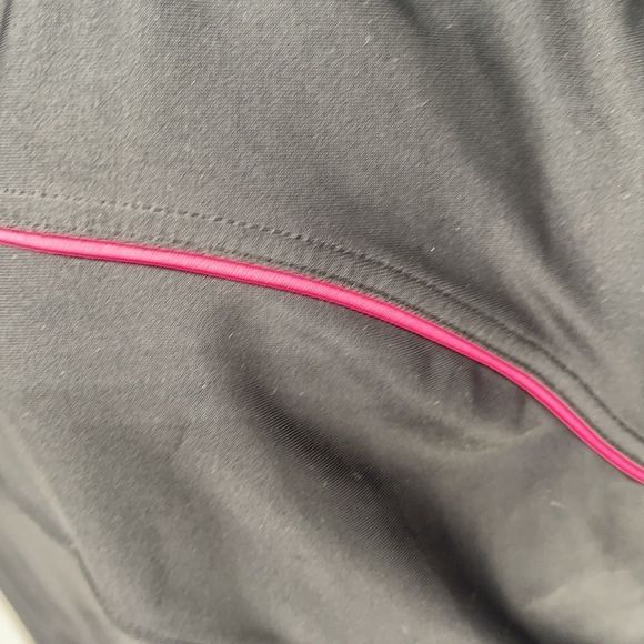 Women's Nabaiji Black/Pink One Piece Non Padded Swimsuit (L) C19 - Picture 6 of 11